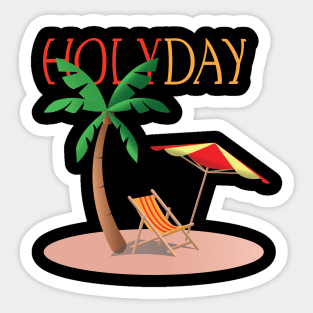 Holyday Sticker